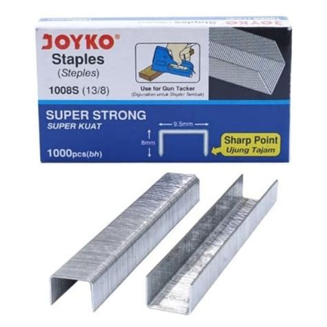 Jual Staples Joyko S Isi Hekter Stapler Jilid Gun Tacker Refill