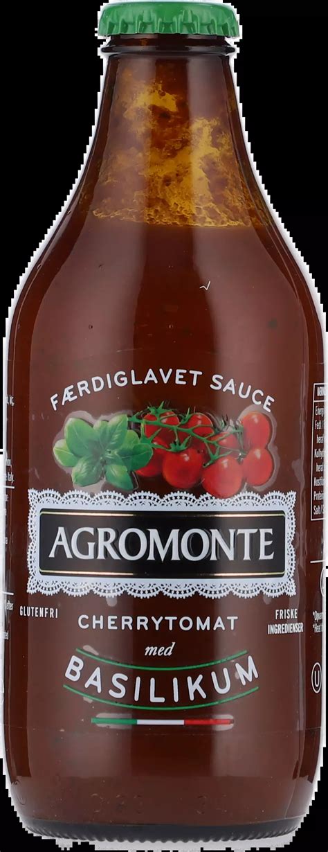 Cherrytomat Sauce Med Basilikum G Zelected Bagebixen Dk