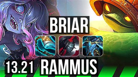 Briar Vs Rammus Jng Winrate Dominating Br Master