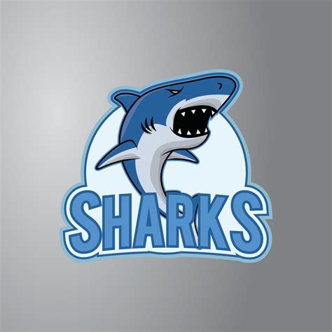 Shark Symbol Vector Illustration 17786894 Vector Art at Vecteezy