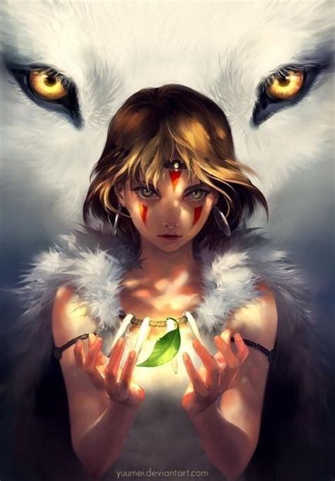 Image De Anime Princess Mononoke And Wolf Manga Anime Art Manga