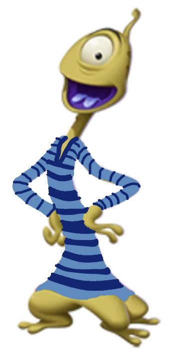 Pleakley in his blue striped dress (long-sleeved) by ehrisbrudt on ...