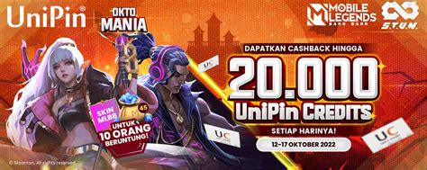 Unipin Bonus Skin Diamonds Mlbb Hingga Cashback Unipin