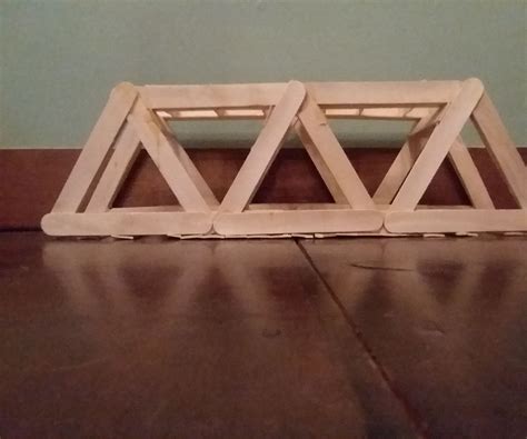 Popsicle Stick Bridge 9 Steps With Pictures Instructables