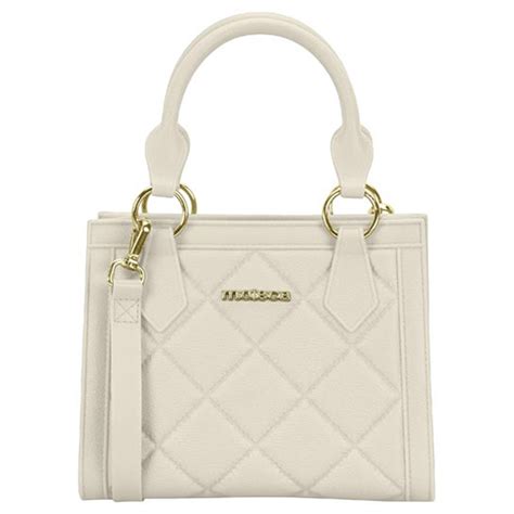 Bolsa Moleca Tiracolo Casual Feminina Branco Off Branco