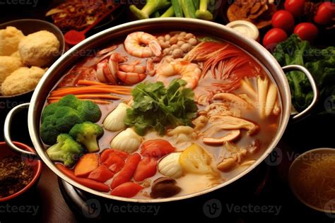 Stock Photo Of A Chinese Hot Pot Also Known As A Steamboat Is A Dish Food Photography 25357622