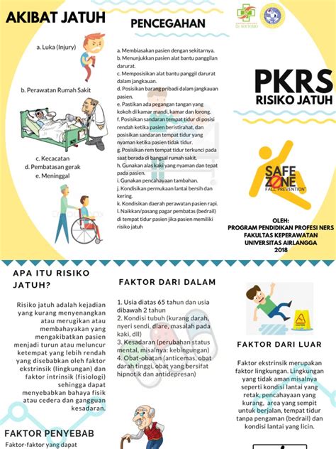 Leaflet Resiko Jatuh Pdf