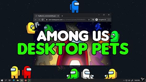 How to Get Among Us Desktop Pets | Desktop Pets for Among Us using ...