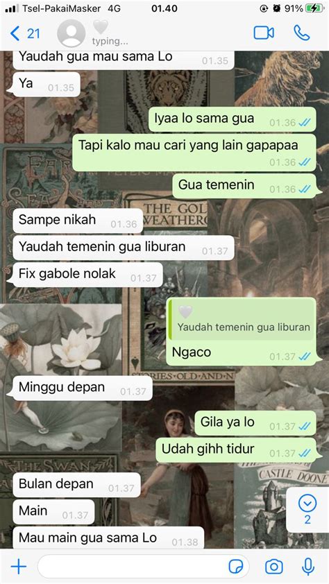 Pin Oleh Fauzi Kushendro Di Ss An Chat Teks Romantis Kelas Musik