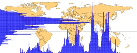 Average Population By Latitude And Longitude Rmapporn