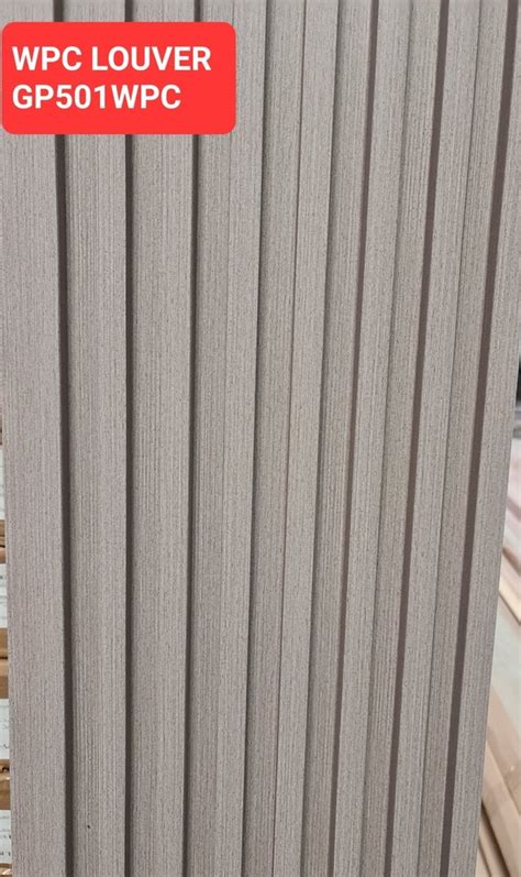 Goyal Pvc Gray Louvers Wall Panel For Residential At Rs 90 Square Feet