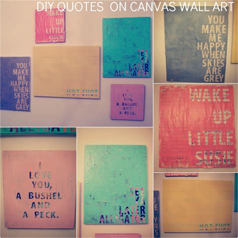 DIY Quotes On Canvas Pictures, Photos, and Images for Facebook, Tumblr ...