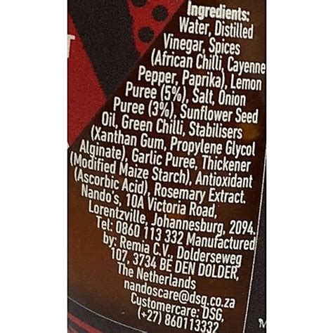 Buy Nandos Sauce Extra Extra Hot Peri Peri 250 Gm Bottle Online At The Best Price Of Rs 390