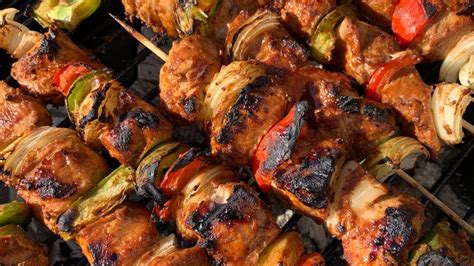 Bbq Shashlik Sticks Recipe Bbq Chicken Skewers Recipe Chicken