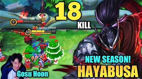 Gosu Hoon New Season Hayabusa Monster 18 Kill Best Build After The