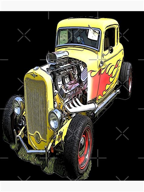 "cartoon low rider" Poster for Sale by Unique-on | Redbubble