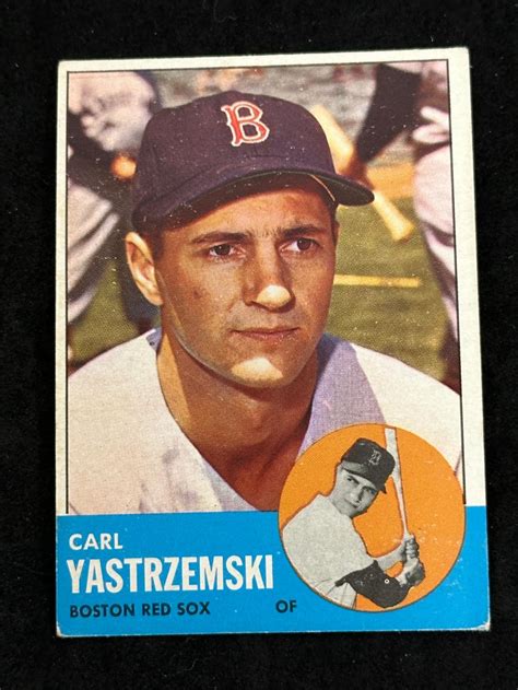 Lot Topps Carl Yastrzemski Hof