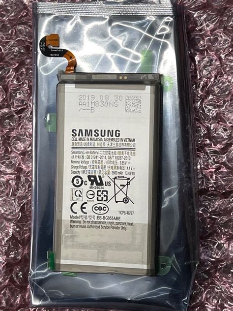 Bateria Samsung S8 Plus G955 Eb Bg955abe Nueva Original Xaviscell