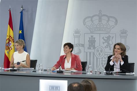 La Moncloa 10 01 2023 Rueda De Prensa Tras El Consejo De Ministros