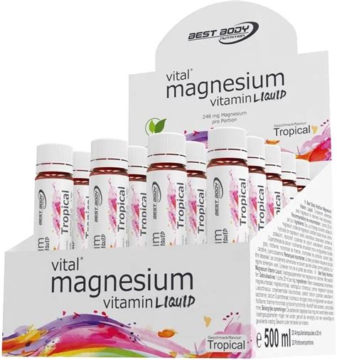 Купить Специальная добавка Best Body Nutrition Magnesium Vitamin Liquid ...