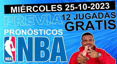 HUBO JUGADA MILLONARIA MIÉRCOLES 25 10 2023 NBA 12 JUEGOS 12