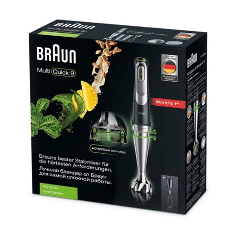 Погружной блендер Braun Multiquick 9 MQ9005X - купить в официальном ...