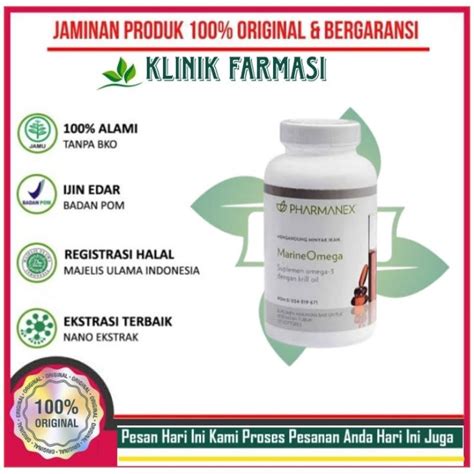 Jual Pharmanex Marine Omega 3 Supplement With Neptune Krill Oil