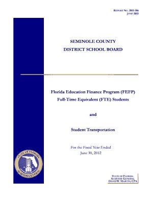 Fillable Online SEMINOLE COUNTY DISTRICT SCHOOL BOARD Fax Email Print