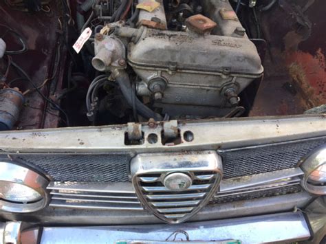 1967 Alfa Romeo Giulia Super 1600 GOLD CLOVERLEAF RESTORATION PROJECT