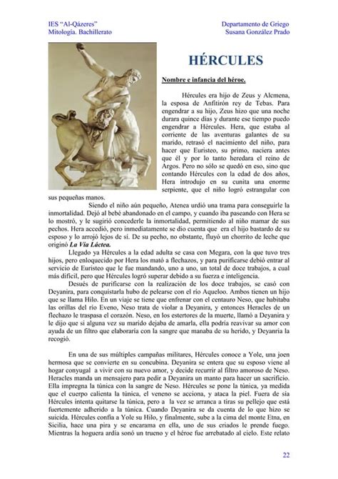 Dioses Griegos Y H Rcules Pdf