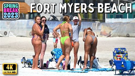 Fort Myers Beach Walking Tour Youtube