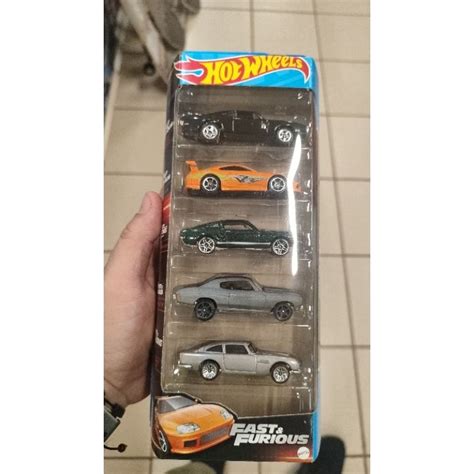 Hot Wheels Pack 5 Velozes E Furiosos Fast Furious Toyota Supra 2023 LACRADO Shopee Brasil