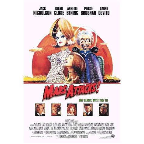 Mars Attacks! - Movie Poster / Print (Regular Style) (Size: 27" x 39 ...