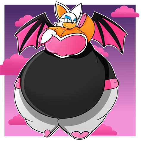 Rouge the fat bat! by Xavier-exevier3D on DeviantArt