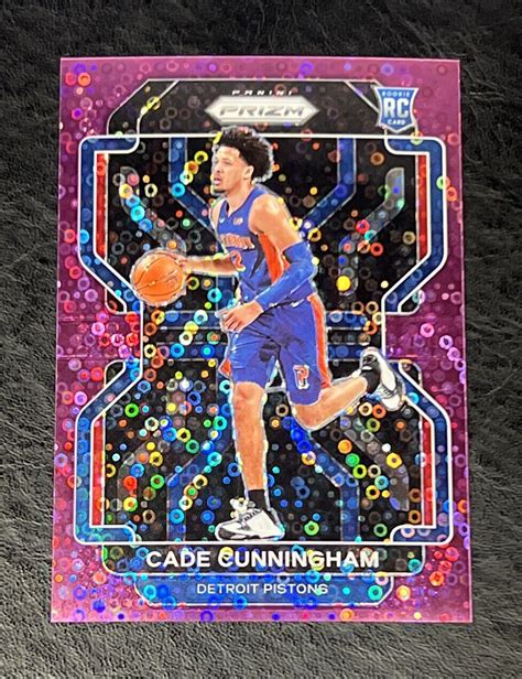 Cade Cunningham Prizm Fast Break Purple Raw Price Guide