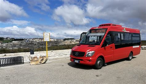 Matera Garantito Il Bus Navetta Per Il Belvedere E La Linea Sassi