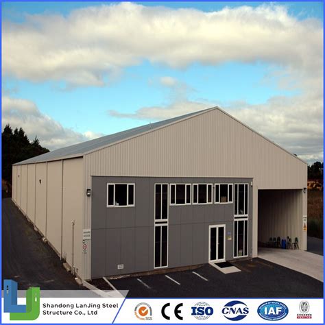 Clear Span Galvanized Steel Structure Fabric Fabricated Prefabbuildings