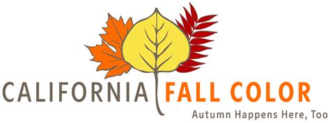 California Fall Color Map – California Fall Color