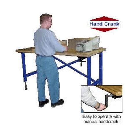 Adjustable Ergonomic Work Benches - Industrial Man Lifts