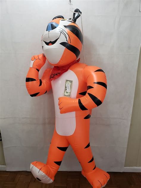 Kellogg Tony The Tiger Inflatable Character Life Size Tall Pool Toy