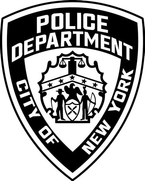 Nypd Logo Layered Svg Bundle New York City Police Badge Png Bundle New York Pd Patch Logo Shape