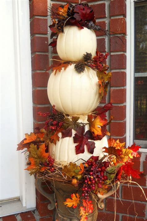 🎃 50 Amazing Stacked Pumpkin Topiary Diy Tutorials And Ideas Fall Pumpkins Pumpkin Topiary