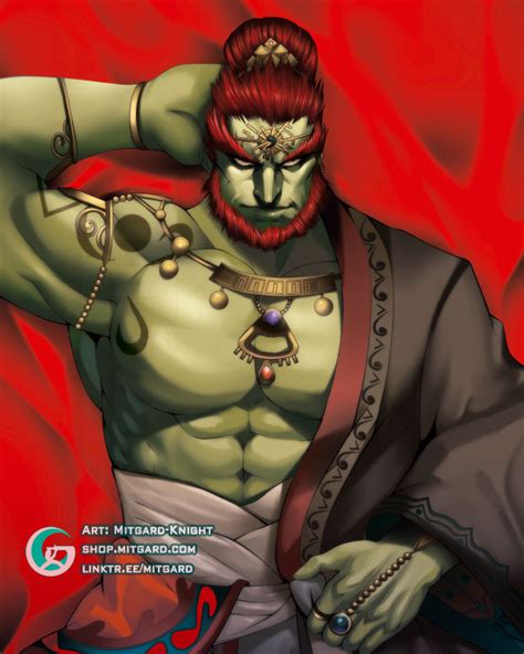 Ganondorf Dakimakura The Legend Of Zelda By Mitgard Knight Hentai Foundry