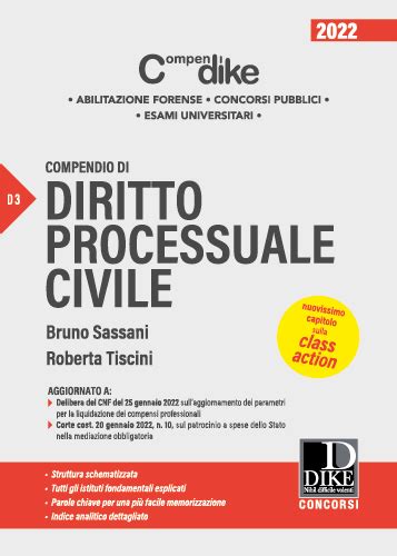 COMPENDIO DI DIRITTO PROCESSUALE CIVILE Dike