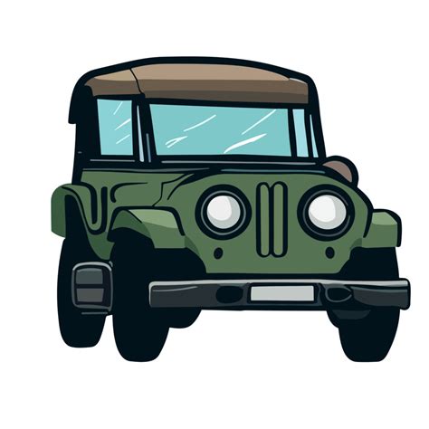 Jeep transparent background,Ai generative 25334496 PNG