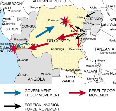 DRC Battle Summary and Map - Democratic Republic of the Congo | ReliefWeb