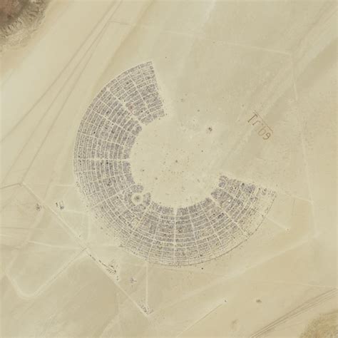 Burning Man 2011 GeoEye Satellite Image | Geeked Info