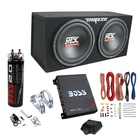 Buy Mtx Tne212d 12 1200 Watt 4 Ohm Dual Loaded Car Audio Subwoofer