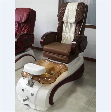 Nail salon back massage station spa foot manicure pedicure chairs with ...