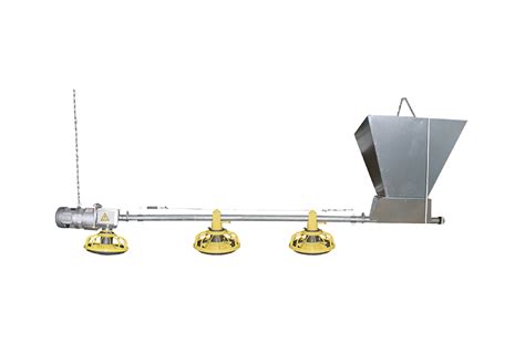 Automatic Broiler Chicken Feeding System For Poultry Farming